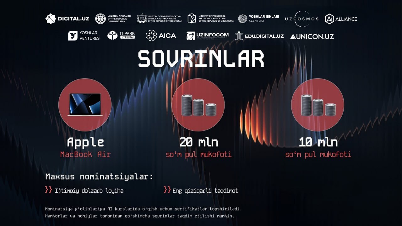 Farg‘onada Umummilliy AI Hackathon sizni kutmoqda!