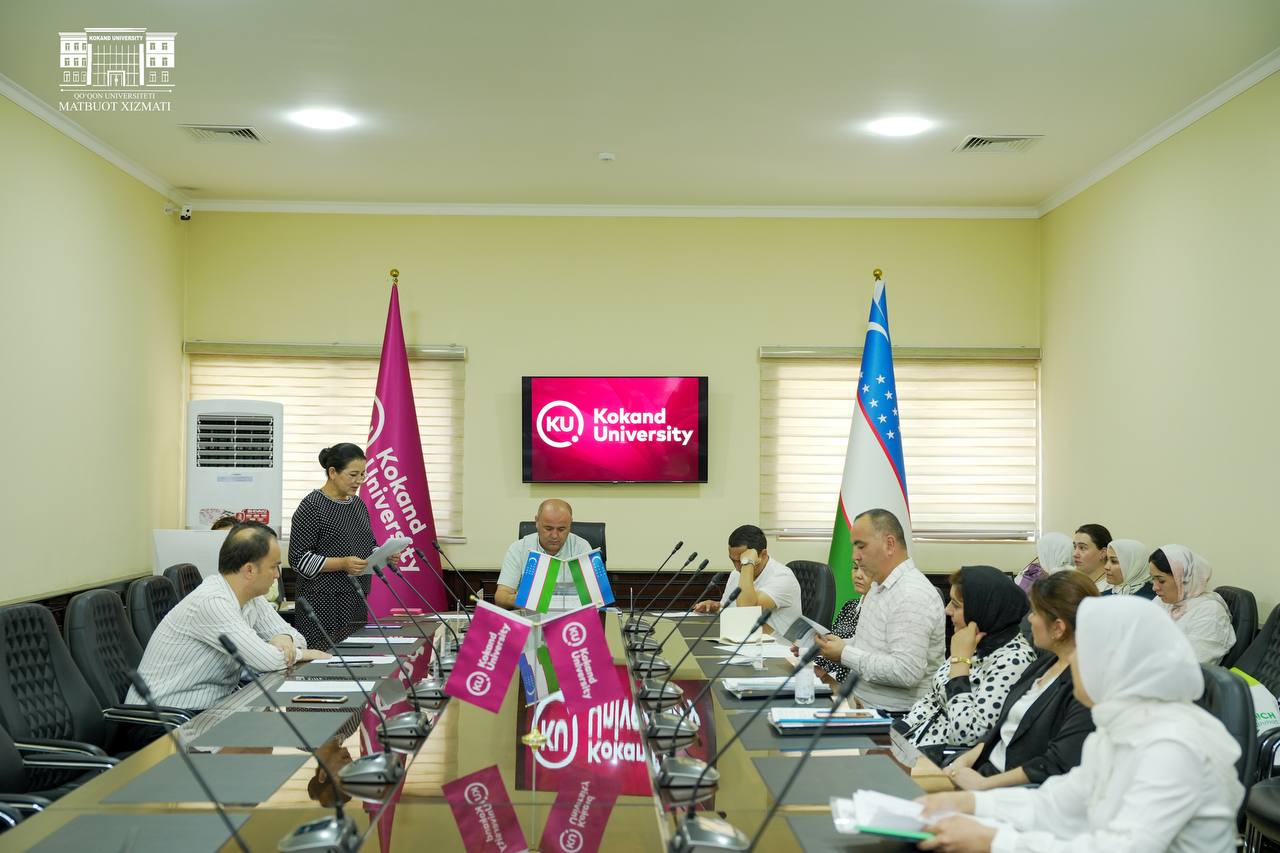 At Kokand University, the defense processes of master's dissertations in the specialty “Management of Educational Institutions” are taking place.