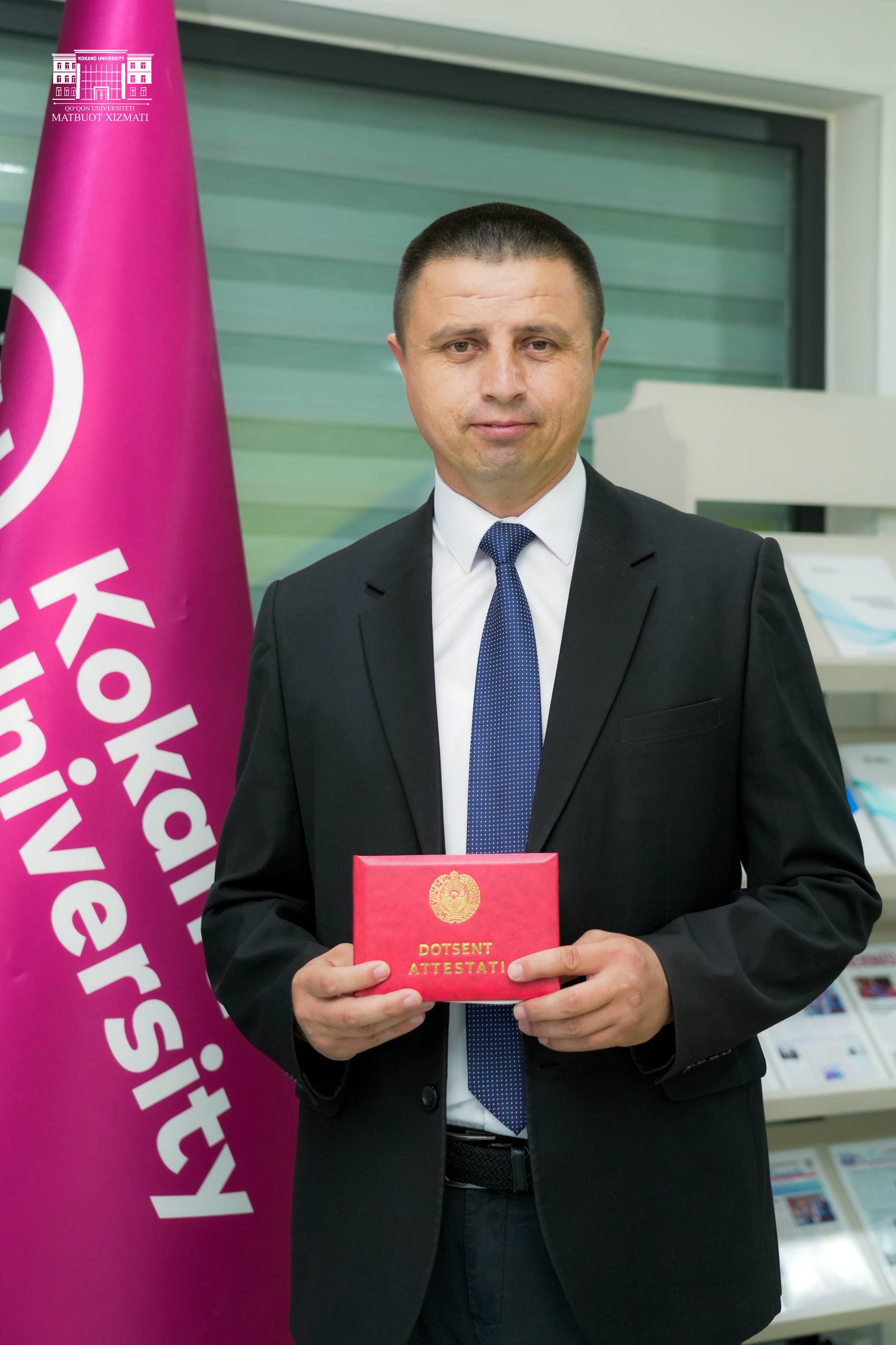A Scholar of Kokand University Has Been Awarded the Academic Title of Associate Professor