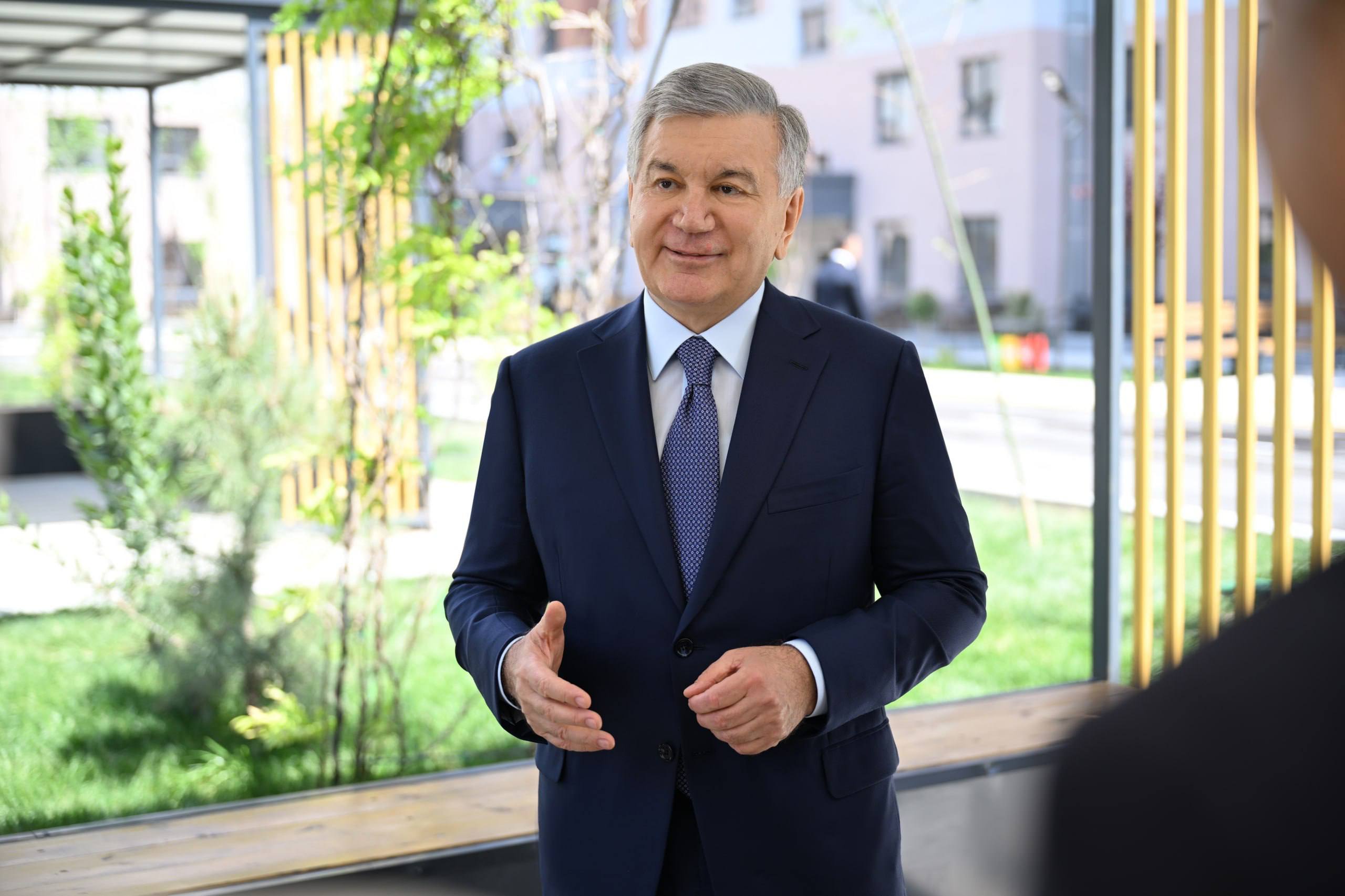 Поездка Президента Шавката Мирзиёева в Ферганскую область