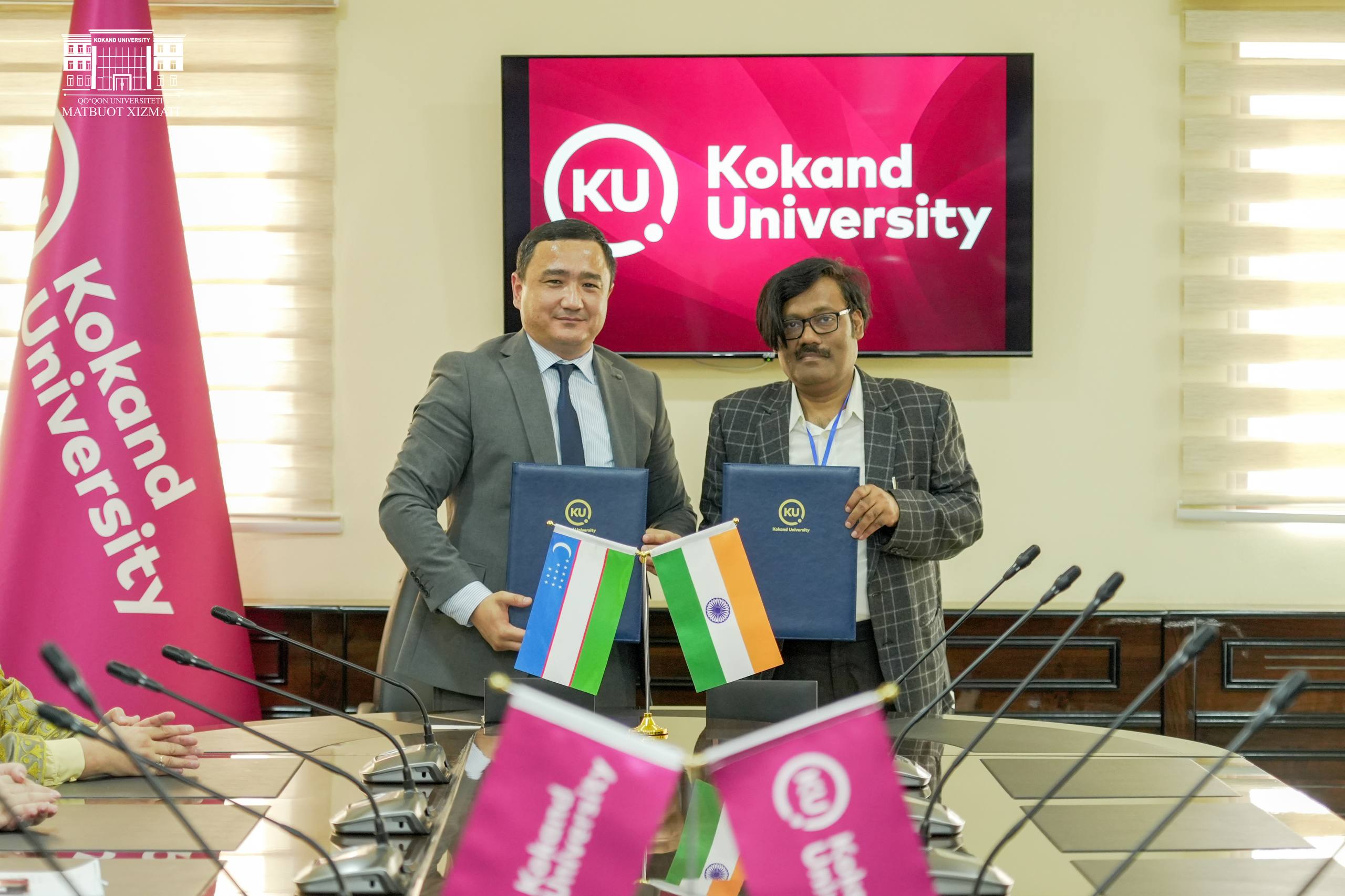 Memorandum of Cooperation Signed Between Kokand University and Jawaharlal Nehru University