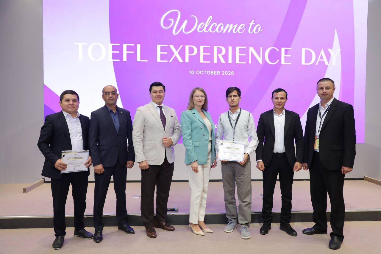 Kokand University Faculty Members at the International TOEFL Event