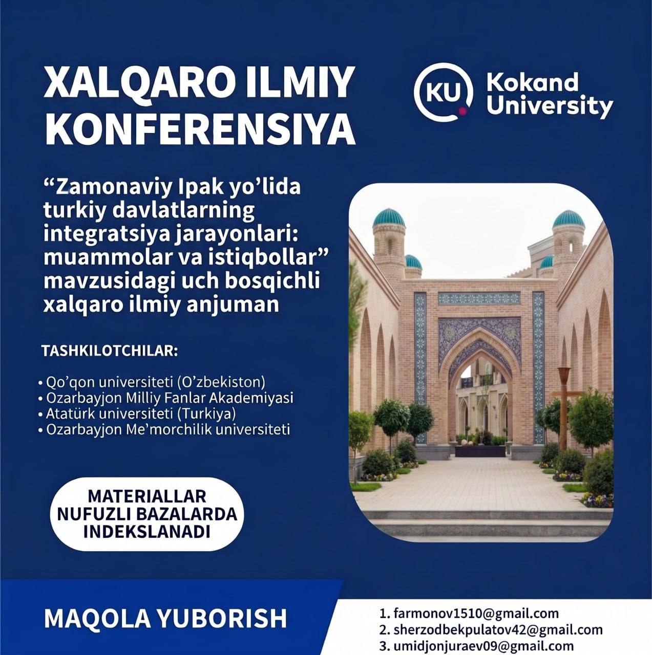 Invitation to the International Scientific Conference!