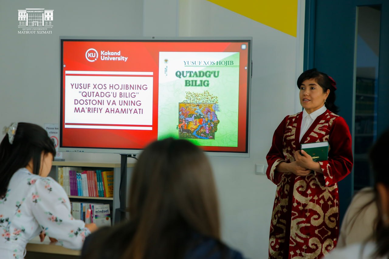A Roundtable Discussion Dedicated to “Qutadg‘u Bilig” at Kokand University