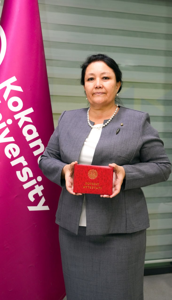 Qo'qon universitetida yana bir ilmiy yutuq
