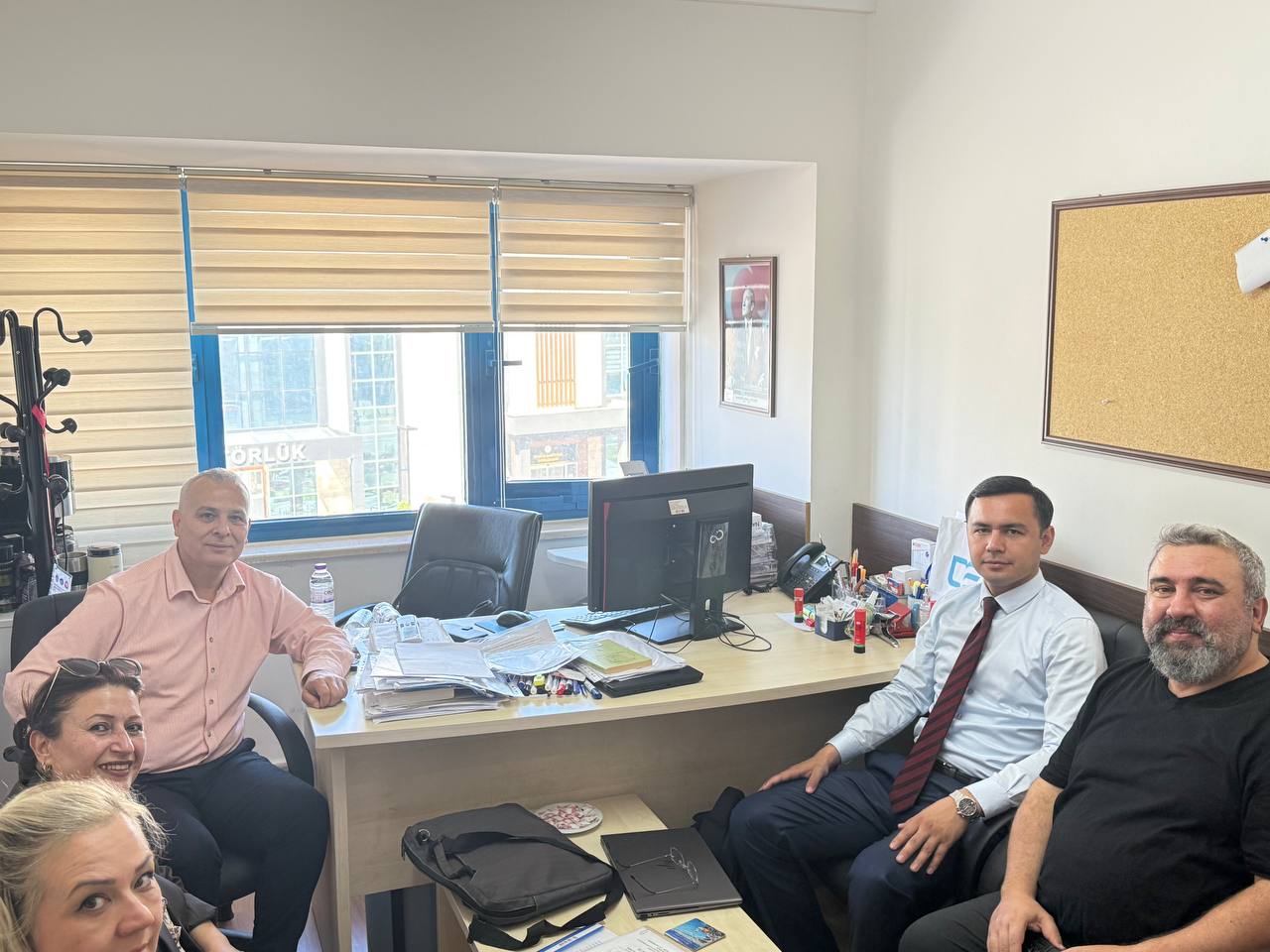 A representative of Kokand University visited Türkiye within the framework of the ORHUN program