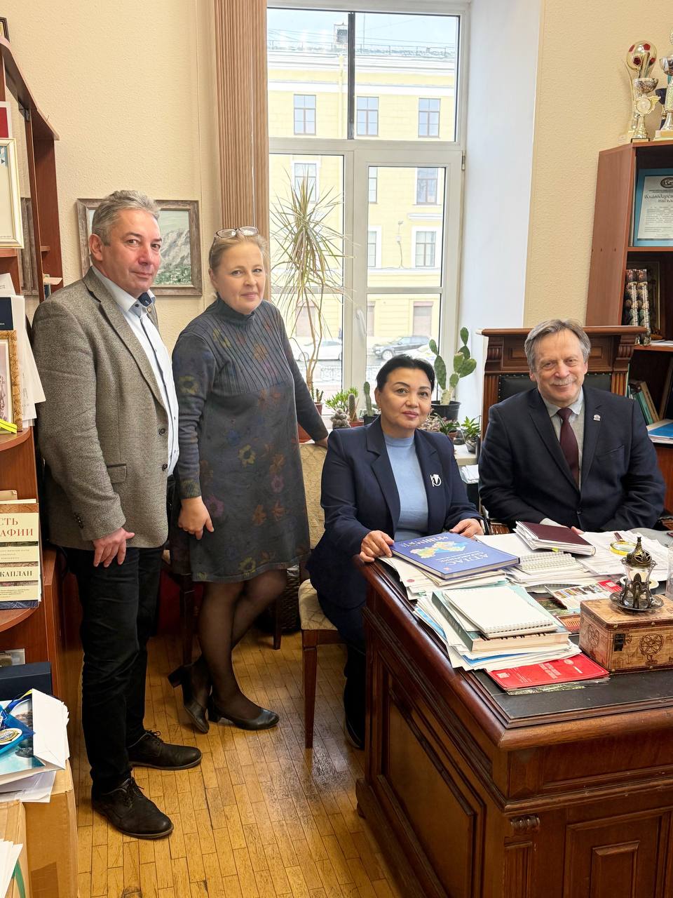 Qo‘qon universiteti professori Sankt Peterburg shahridagi xalqaro konferensiyada
