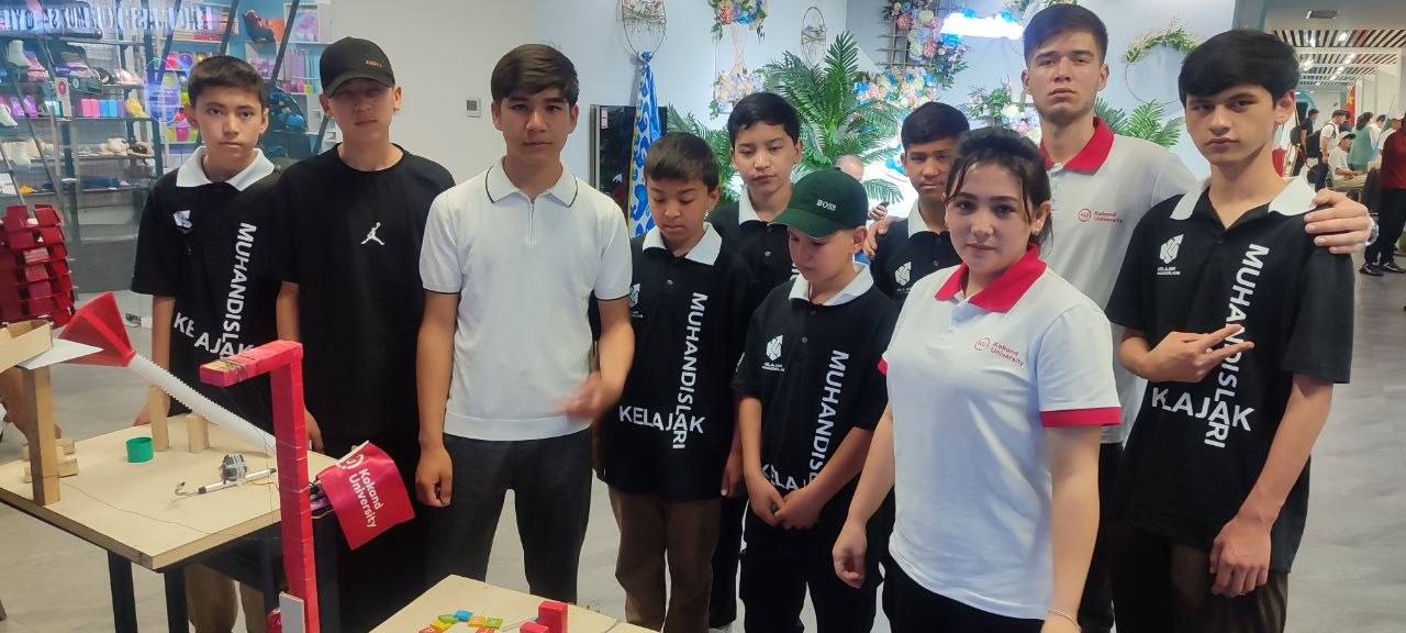 Young people affiliated with Kokand University are actively and successfully participating in the “Future Engineers” competition