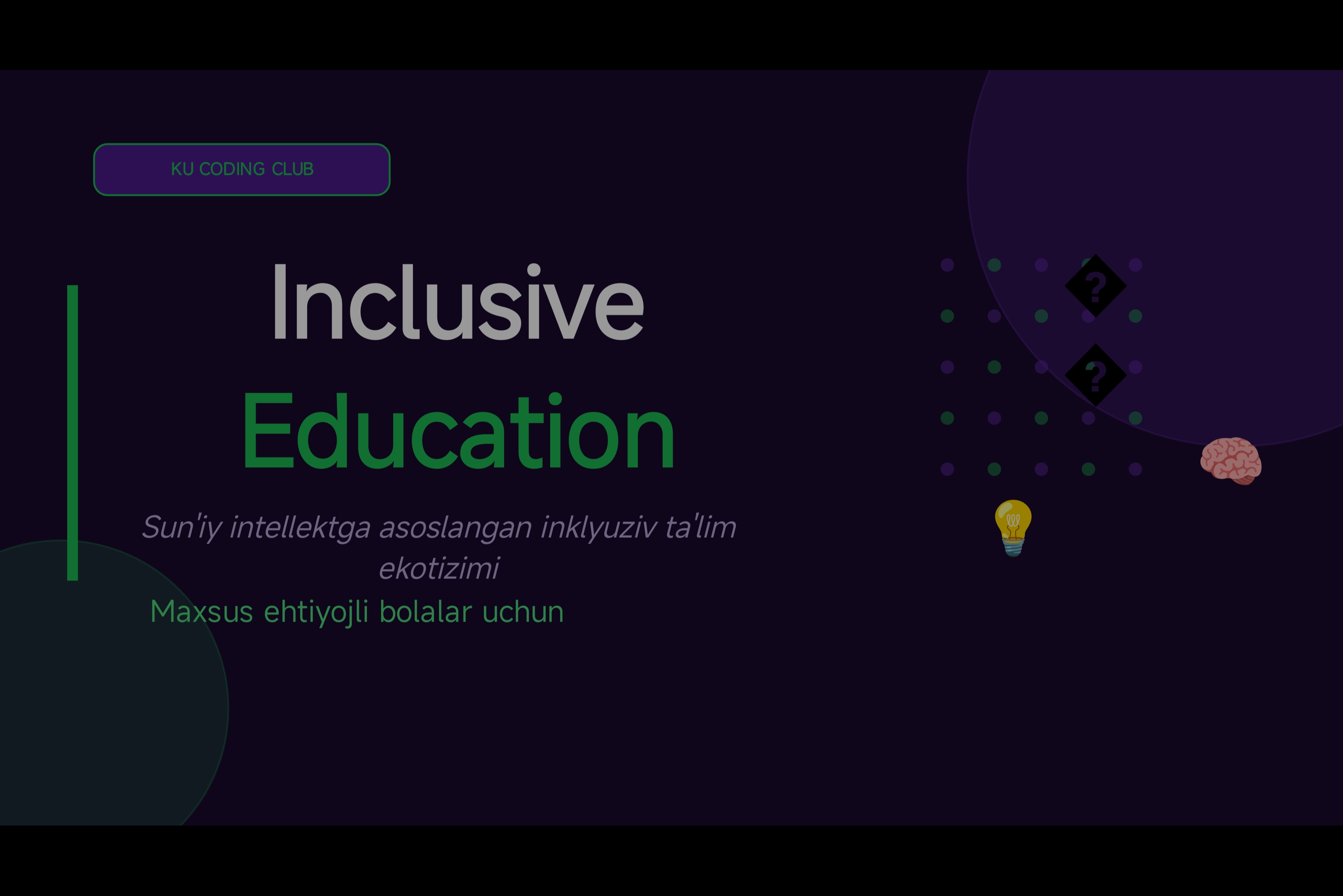INCLUSIVE Education