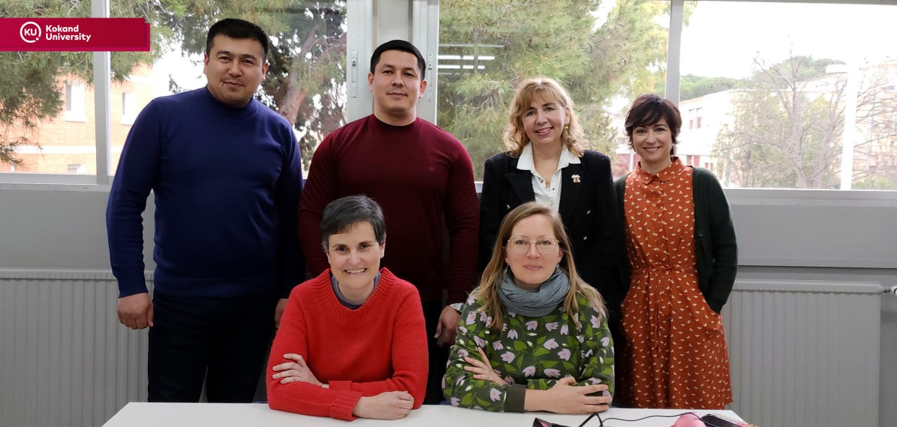 🏫 Представители Кокандского университета продолжают свой визит в Испании!