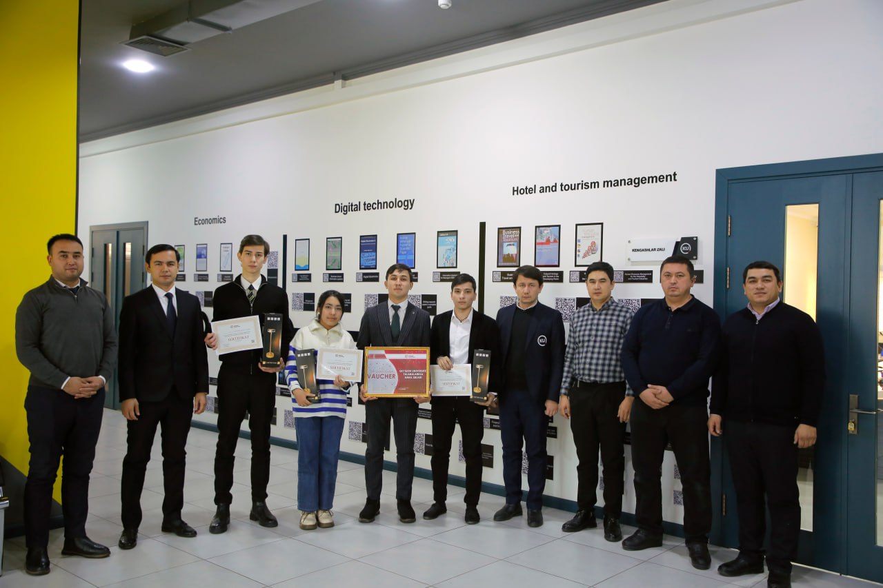 Среди студентов Университета Коканд прошел конкурс стартап-проектов!