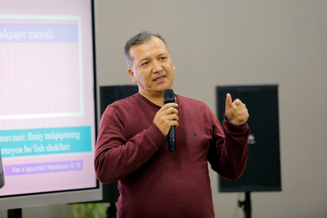 Состоялся очередной семинар-тренинг для профессоров-преподавателей и научных сотрудников Университета Коканд!