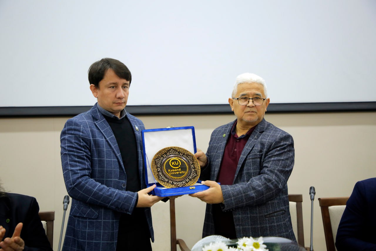 В Кокандском университете прошла научная конференция, посвященная творчеству Алижона Рахимова!