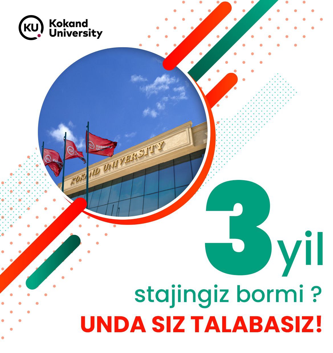 Qabul davom etmoqda!