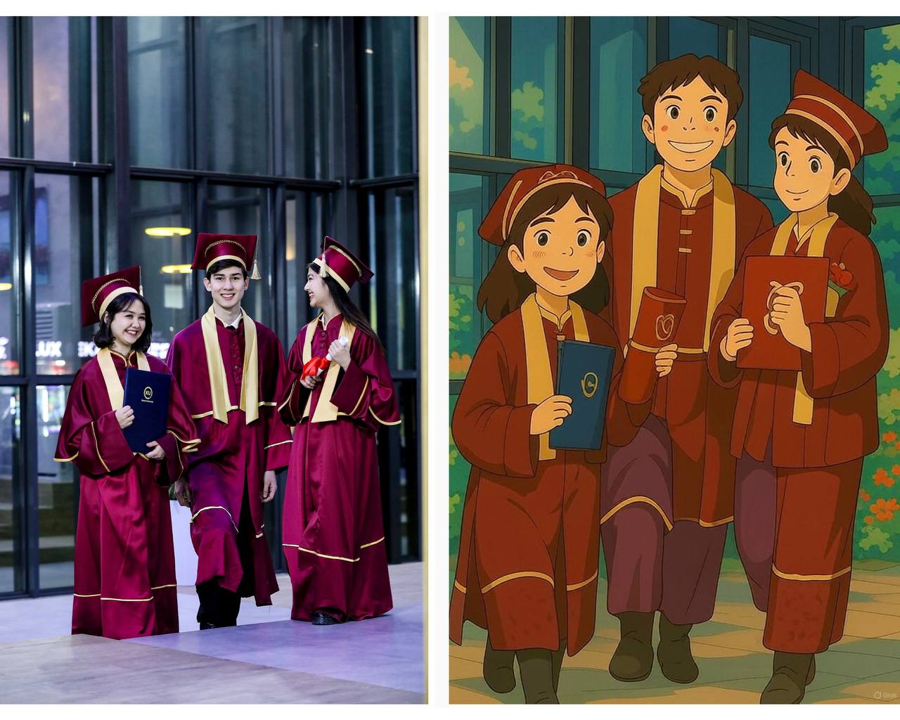 Кокандский университет – в стиле Ghibli!