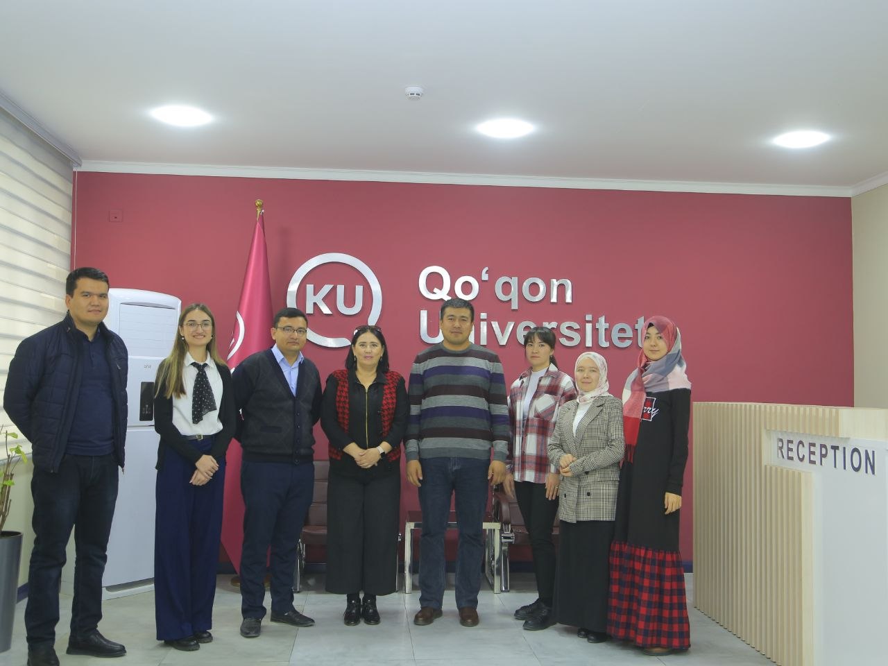 Kokand University attendance on Change Academy of the British Council.