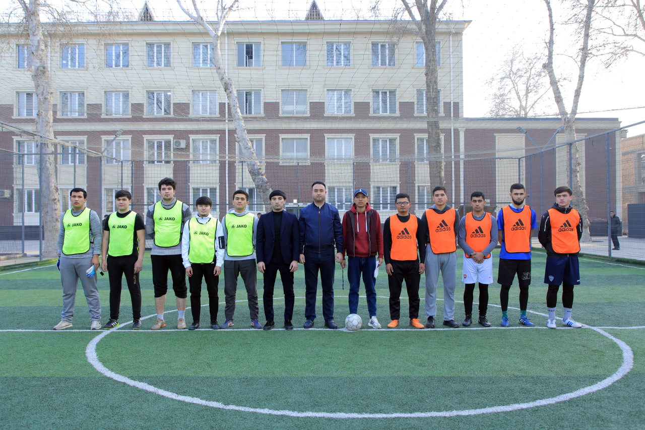 The rector's cup in mini-football has kicked off at Kokand University.