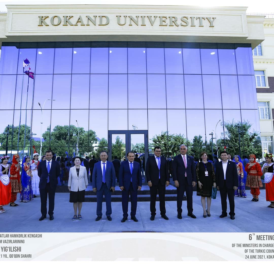 The guests of the prestigious conference dedicated to the 6th meeting of the Ministers of Tourism Affairs of the Cooperation Council of Turkic-Speaking Countries visited Kokand University.