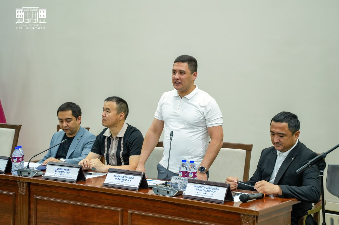“Kelajakka qadam” loyihasi doirasida bitiruvchi kurs talabalari bilan ochiq muloqot bo‘lib o‘tdi