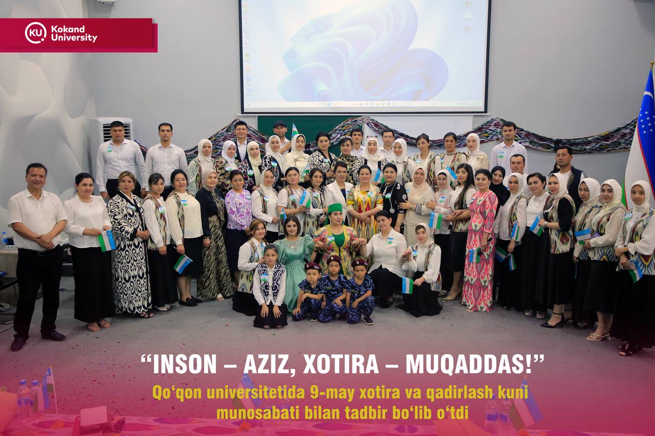“Inson – aziz, Xotira – muqaddas!”