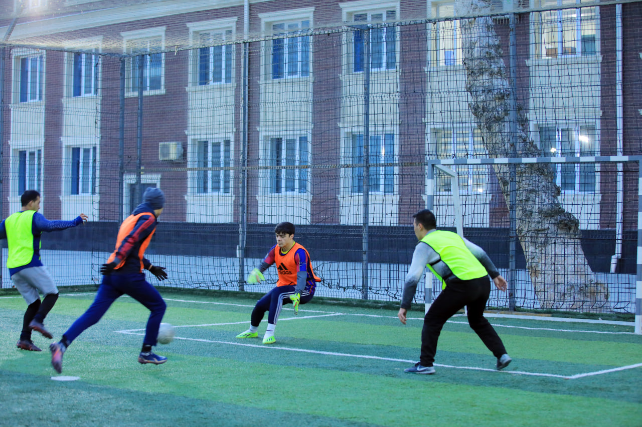 Minifutbol boʻyicha rektor koʻchma kubogining final uchrashuvlari boʻlib oʻtdi